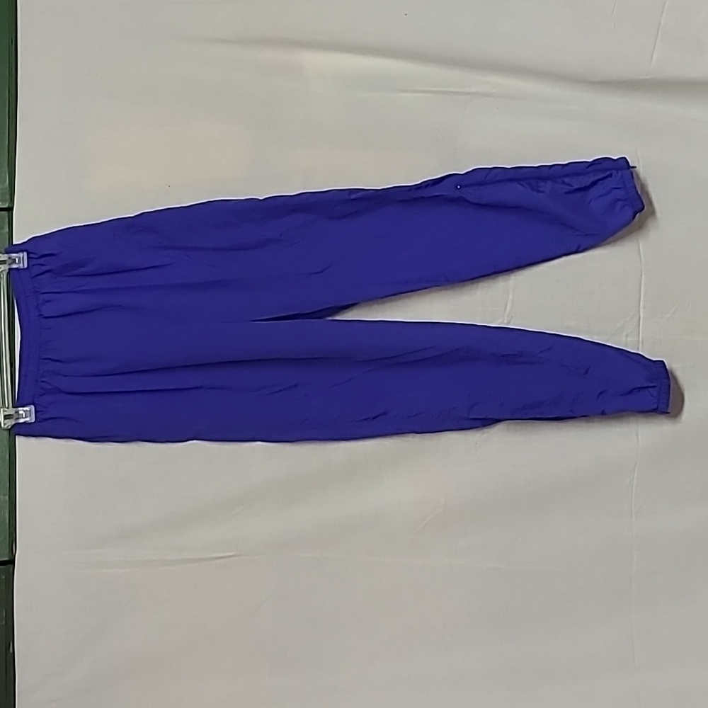 💥CLEARANCE💥1990s Nike White Label Windbreaker Jogging Pants Bright Blue Sz M